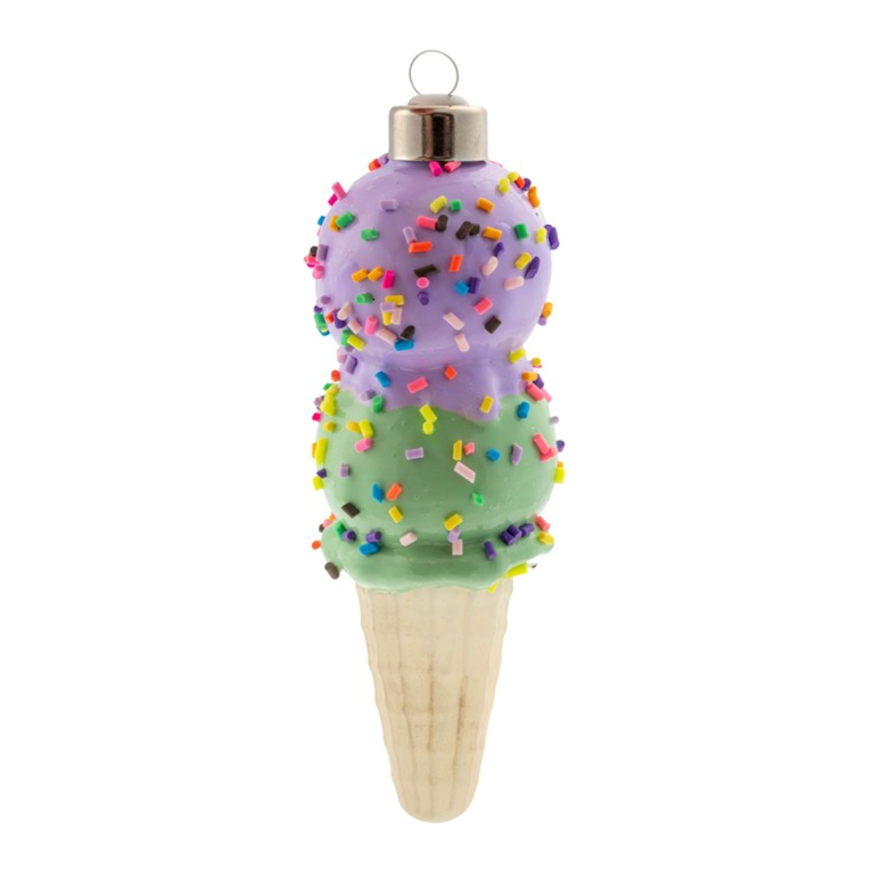 Double Scoop Ornament