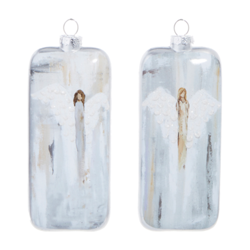 Angel Rectangle Ornament