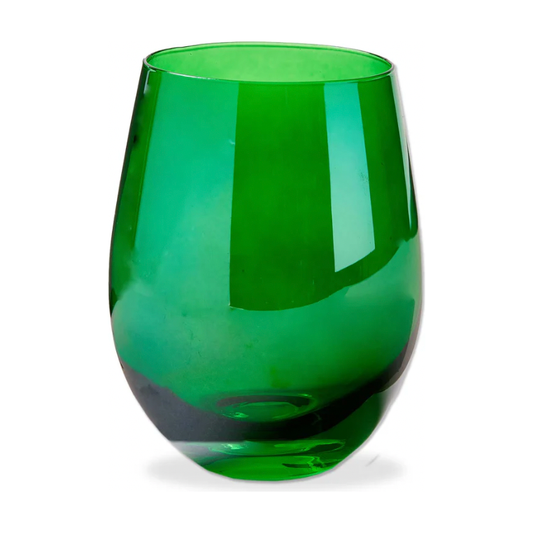 Celebration Green Stemless Wine