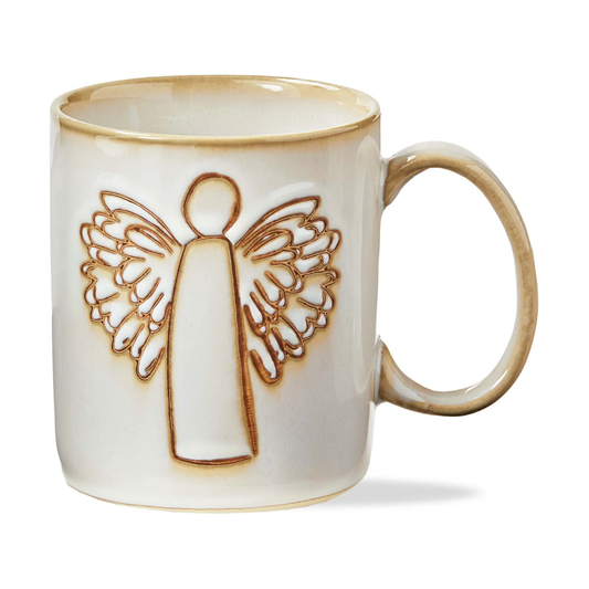 Angel Stoneware Mug