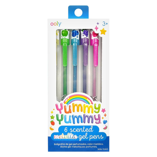 Yummy Yummy Scented Gel Pens - set of 6