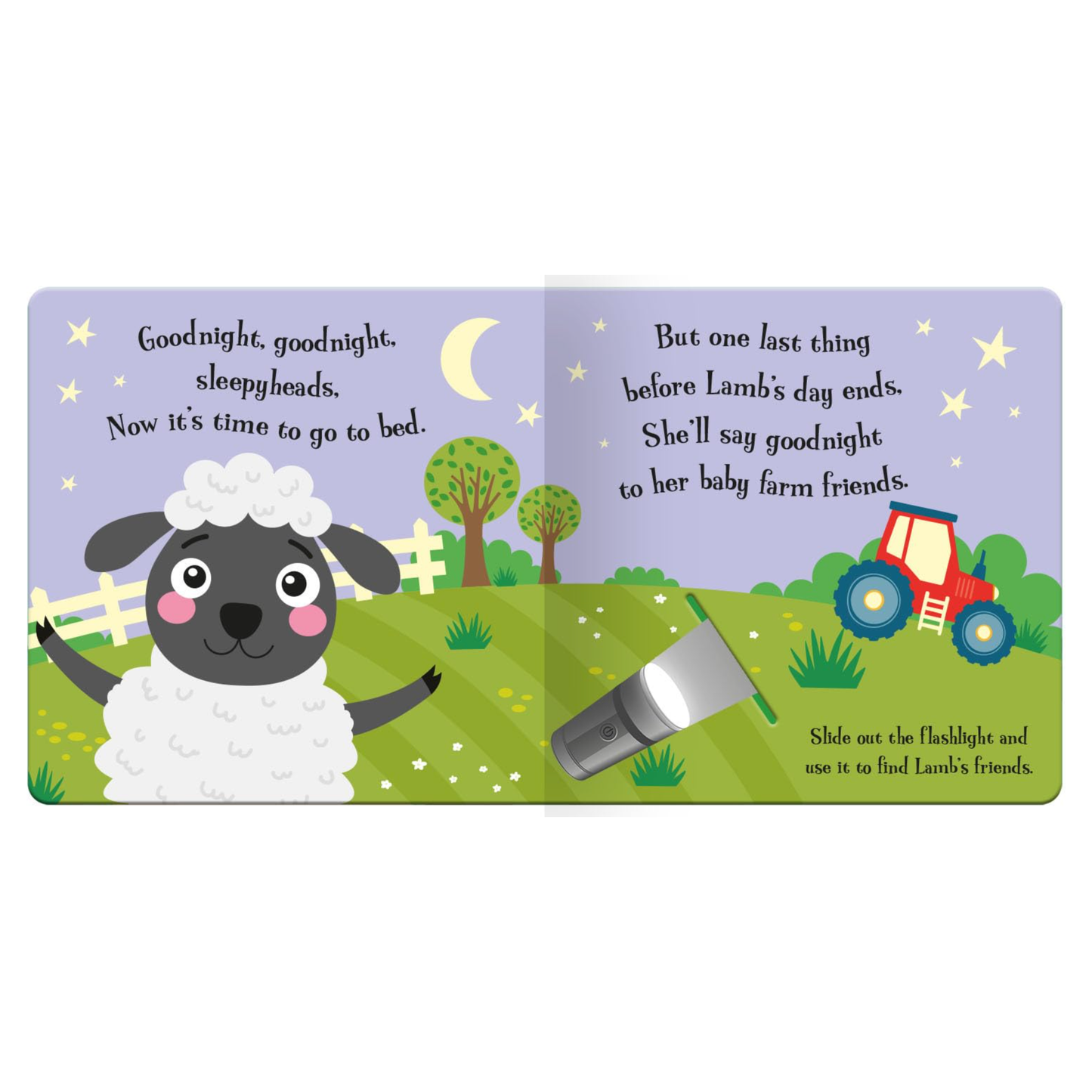 Goodnight Lamb - Magic Flashlight Book