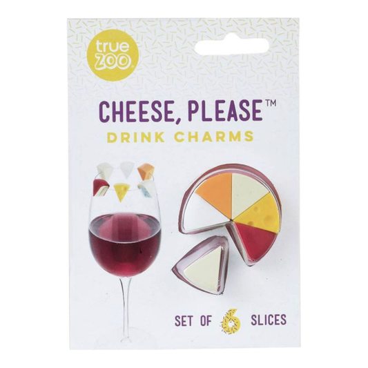 Cheese, Please! Wine Charms