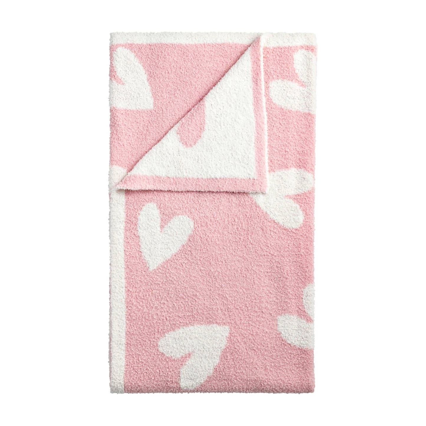 Heart Chenille Blanket