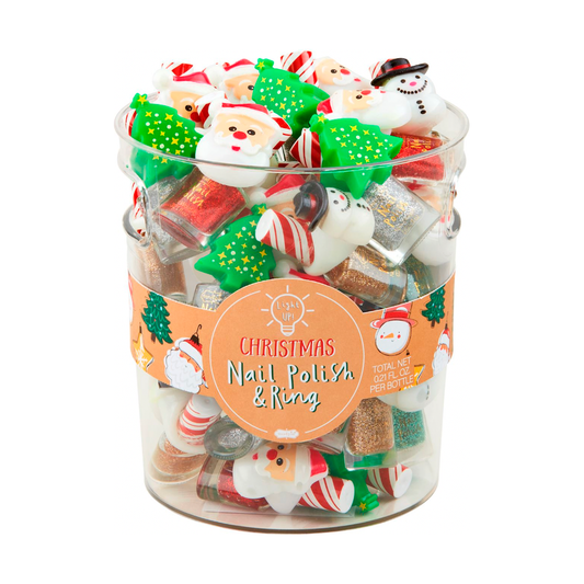 Christmas Polish w/ LED Ring