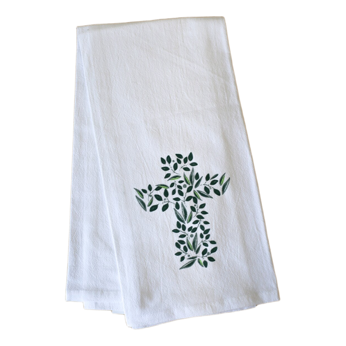 Cross Greenery Towel