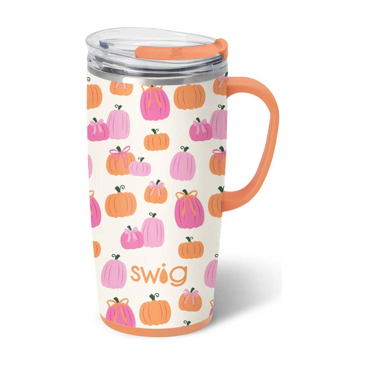 Pumpkins + Bows - Travel Mug 22oz