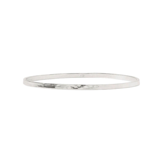 Crescent Bangle - Silver - S
