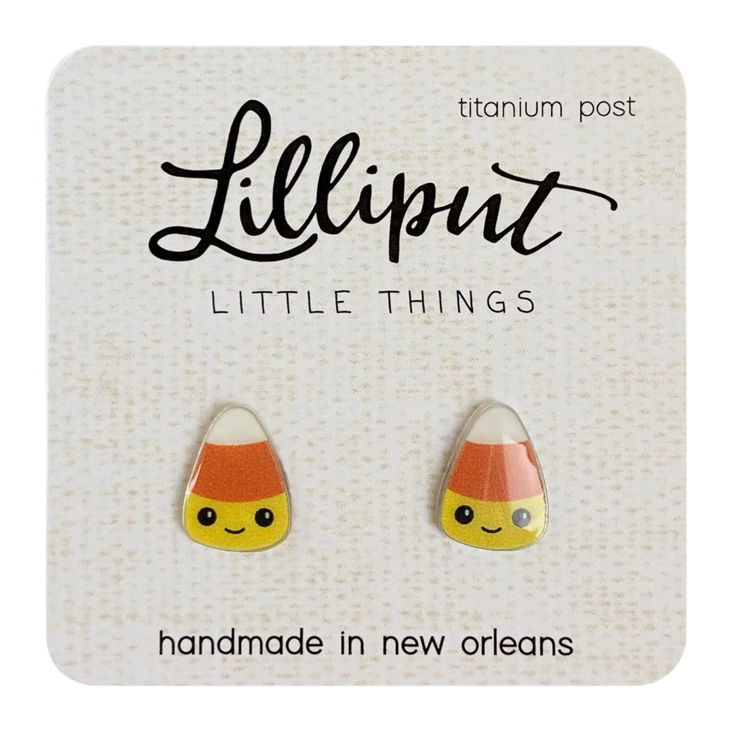 Candy Corn - Lilliput Earrings