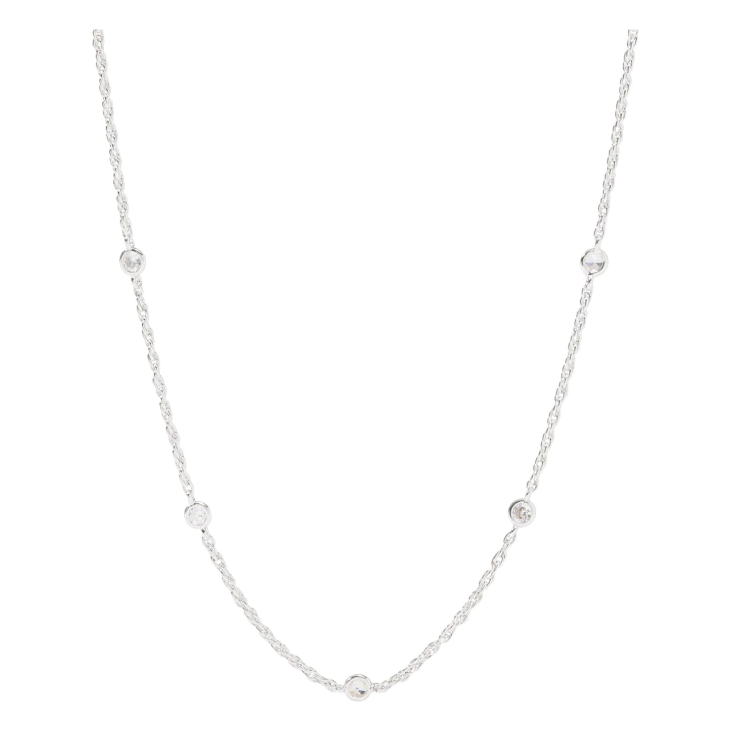 Celeste Delicate Necklace - Cubic Zirconia