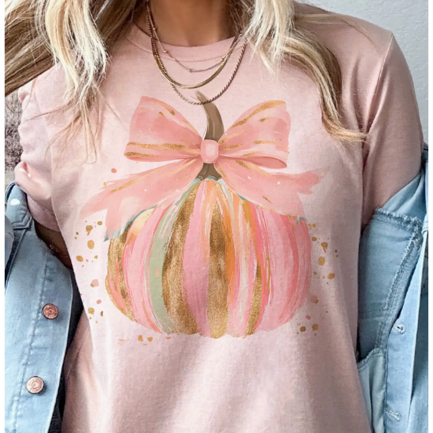 Pumpkin Watercolor Tee