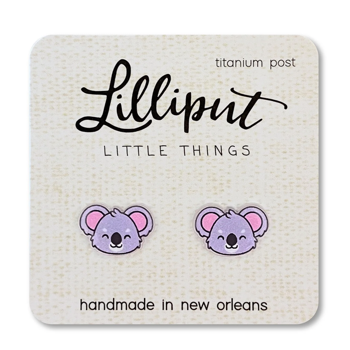 Koala - Lilliput Earrings