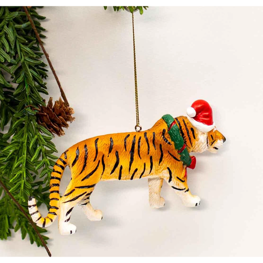 Christmas Tiger Ornament