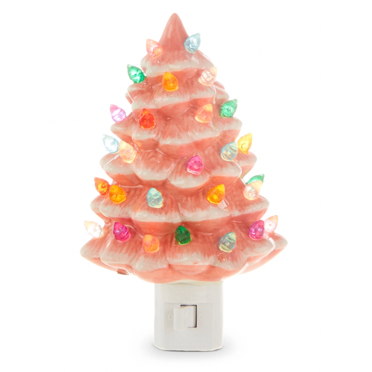 Pink Tree Night Light