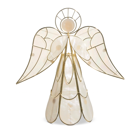 12" Capiz Angel