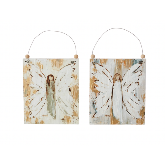 Angel Wooden Ornament