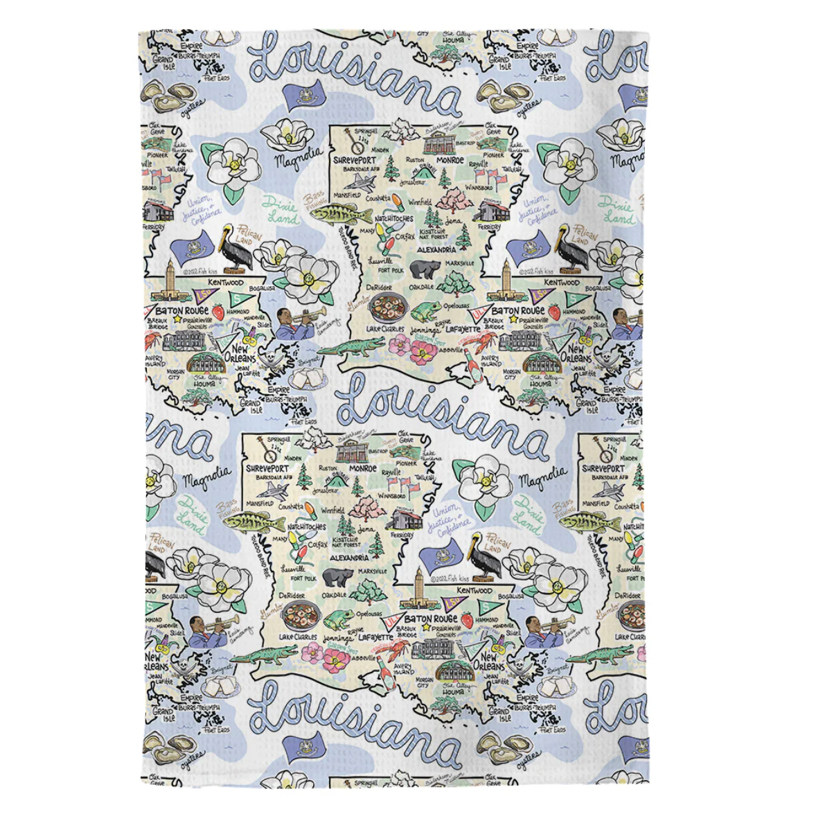 Louisiana Kitchen Towel