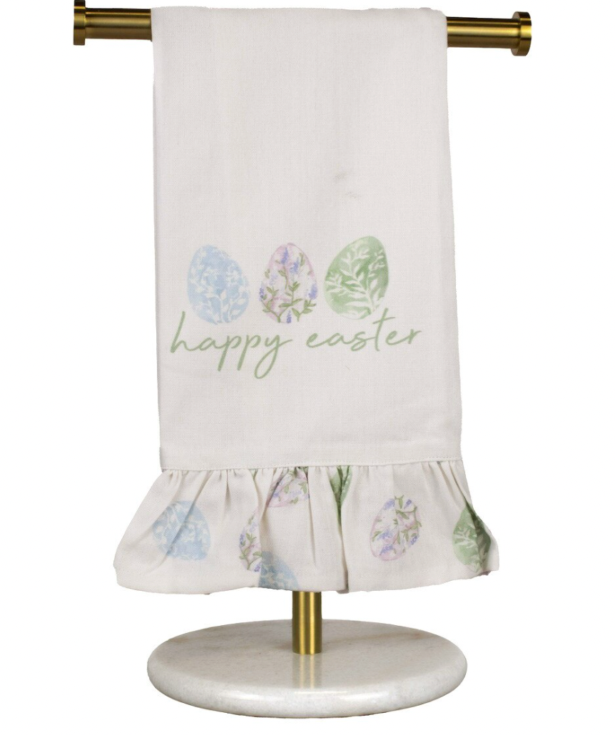 Happy Easter - Haven Ruffle Towel