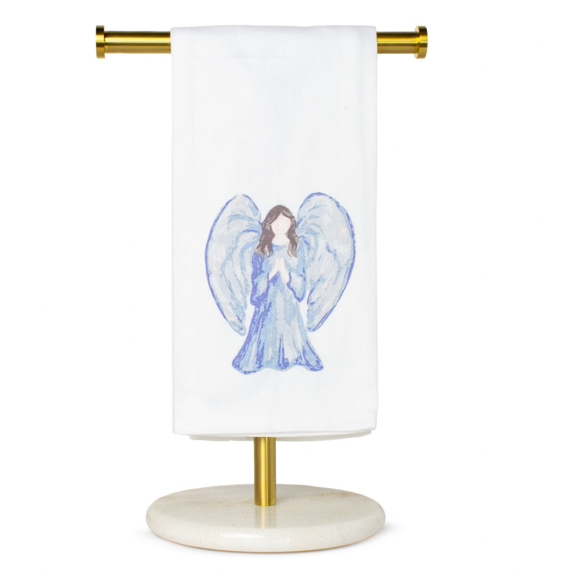 Watercolor Angel Hand Towel