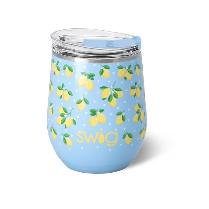 Lemon Meringue - Stemless Wine 12oz
