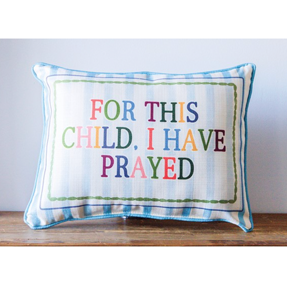 For This Child - Blue Striped