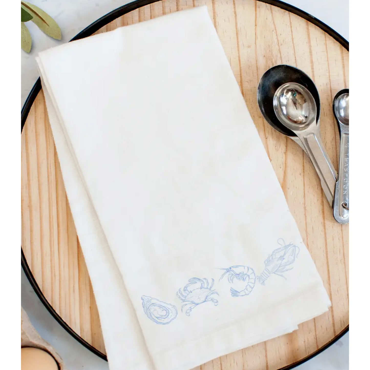 Chinoiserie Seafood Towel