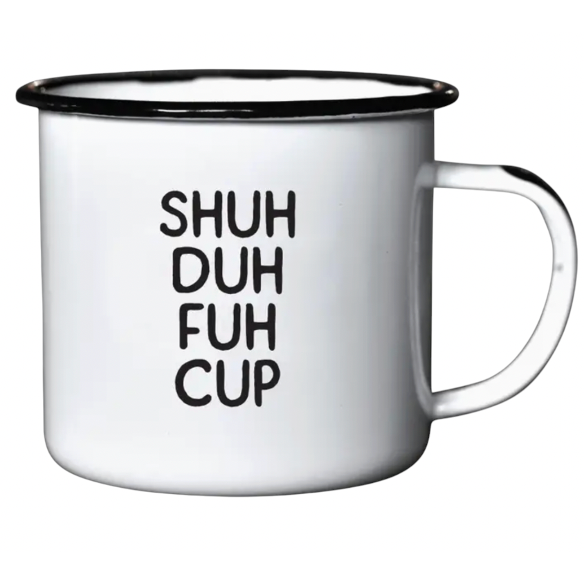 Shuh Enamel Mug