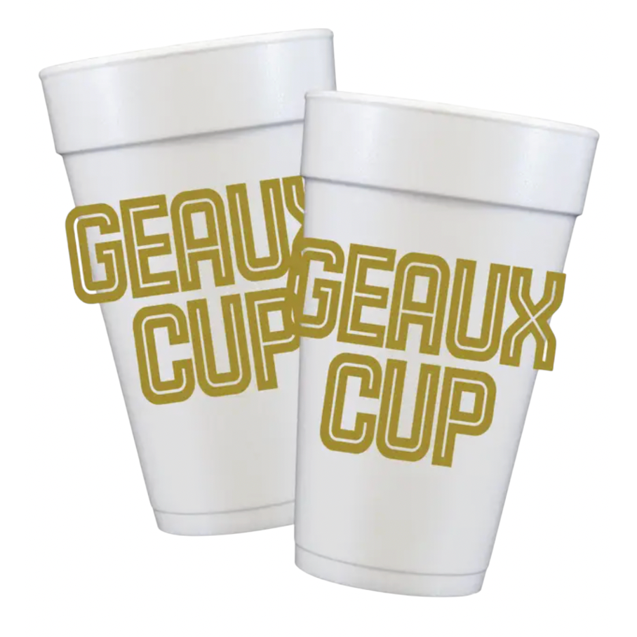 Geaux Cup Foam Cups