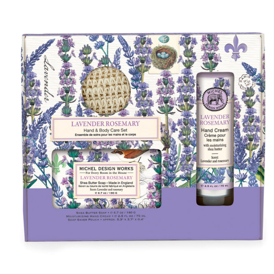 Lavender Rosemary Hand + Body Set