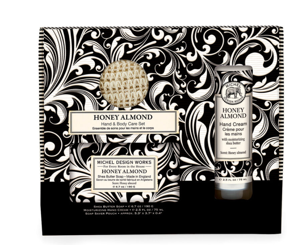Honey Almond Hand + Body Set