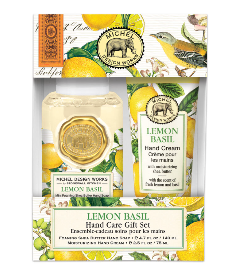 Lemon Basil Handcare Set