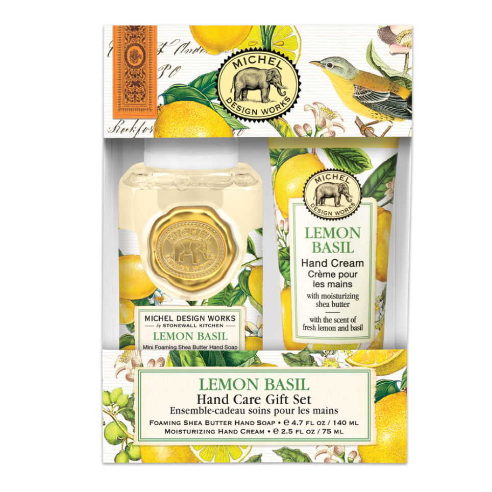 Lemon Basil Handcare Set