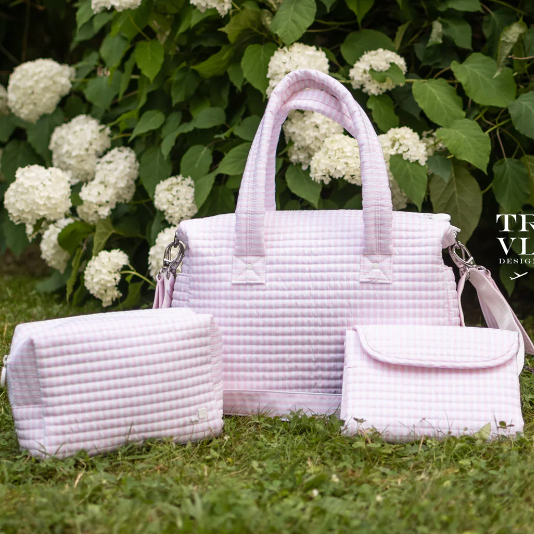 Quilted Bundle: Pink Stripe