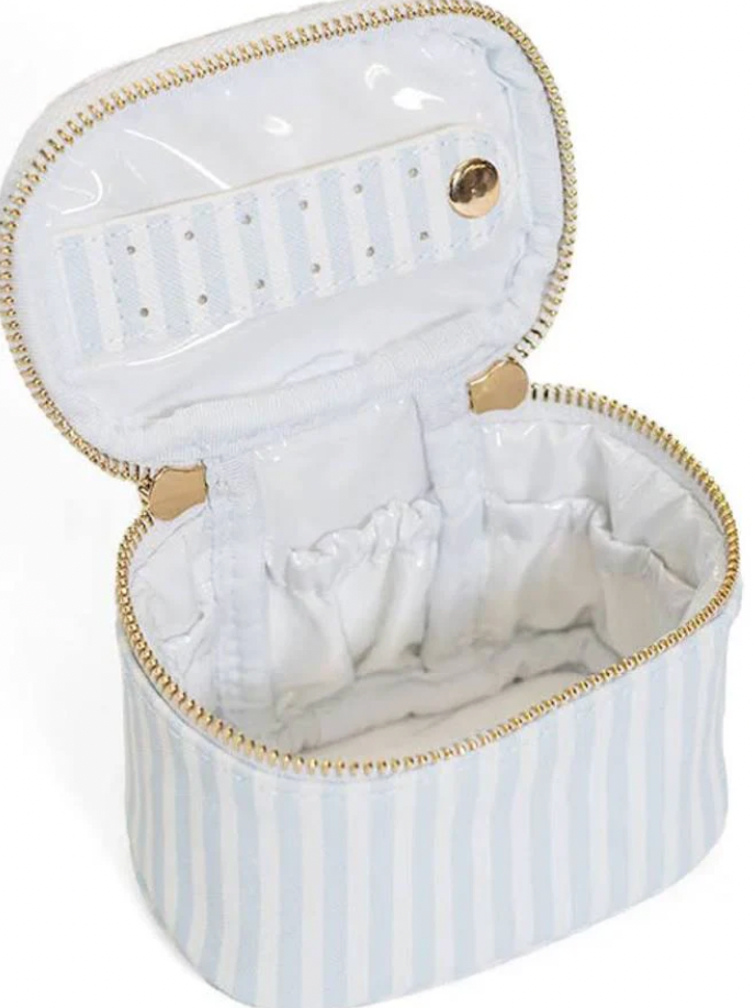 Luxe Jewel Case: Sand Stripe
