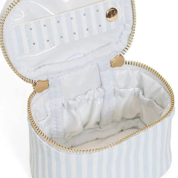 Luxe Jewel Case: Sand Stripe