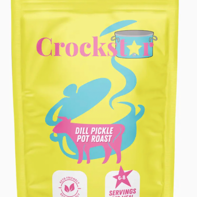 Dill Pickle Pot Roast: Crock Pot Meal