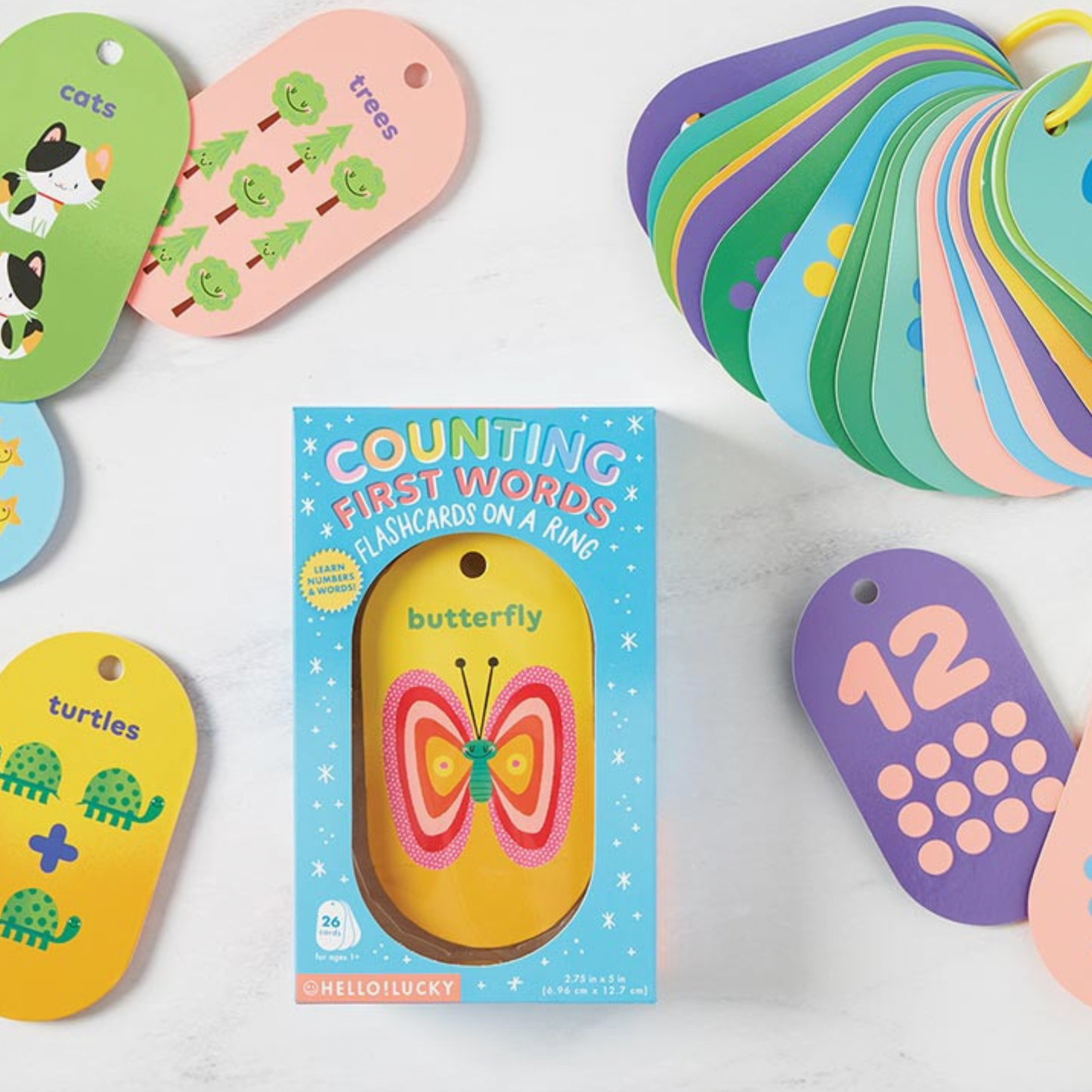 Counting 123 Flashcards
