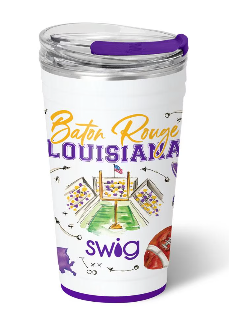 Tailgates in Baton Rouge Party Cup