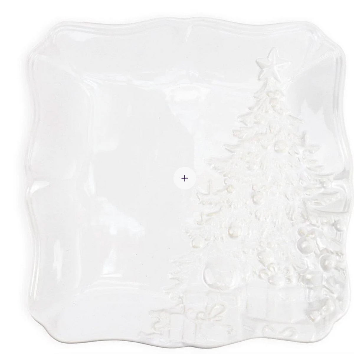 Tannenbaum Embossed Platter