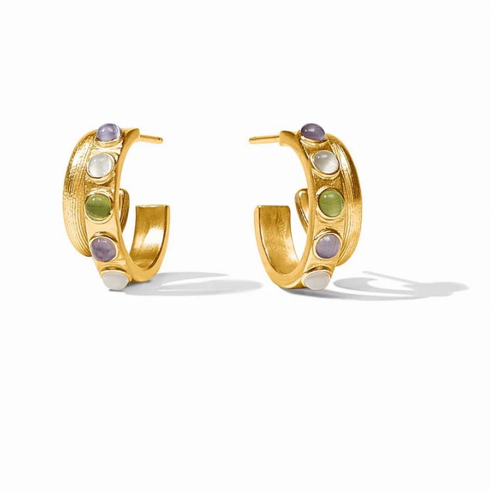 Cobblestone Double Hoop