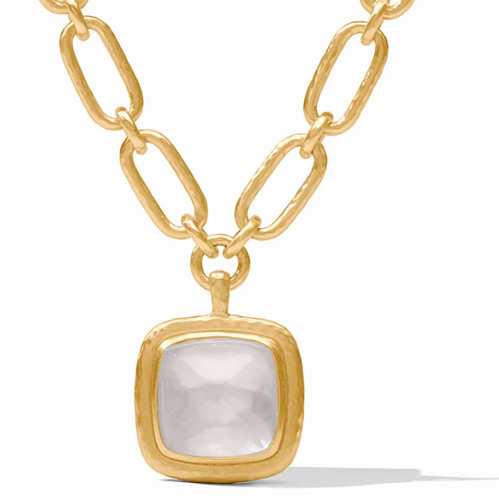 Sahara Statement Necklace - Clear Crystal