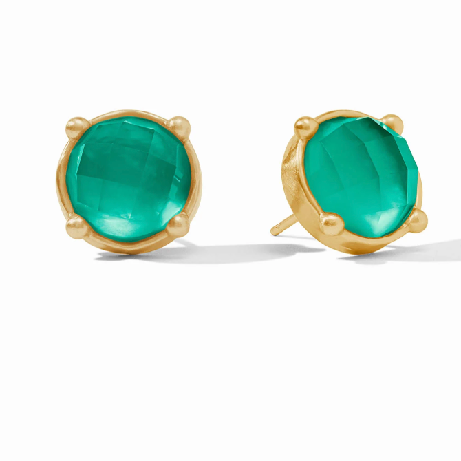 Honey Stud - Emerald Green