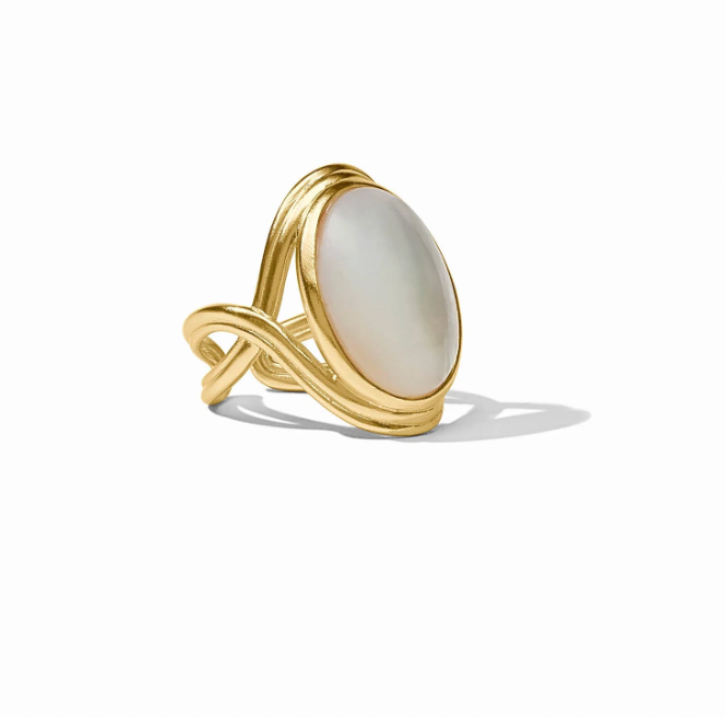 Essex Statement Ring - Mother of Pearl