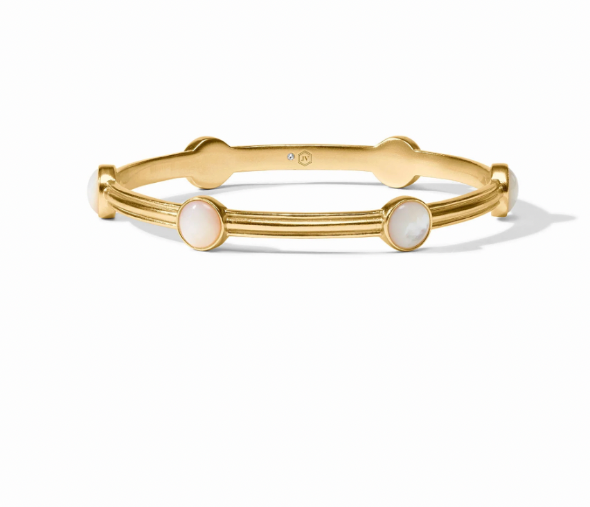 Essex Stone Bangle - Mother of Pearl - Small