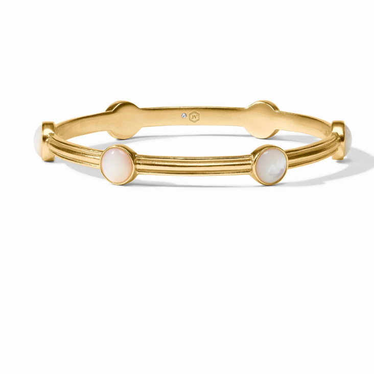 Essex Stone Bangle - Mother of Pearl - Small