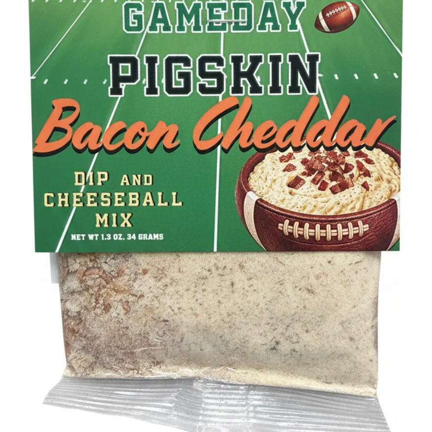 Pigskin Bacon Cheddar Dip