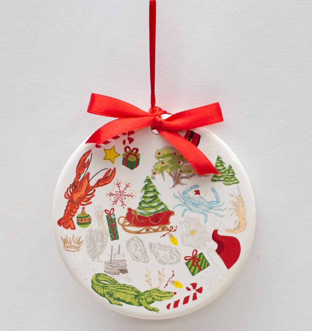 Cajun Christmas Ornament