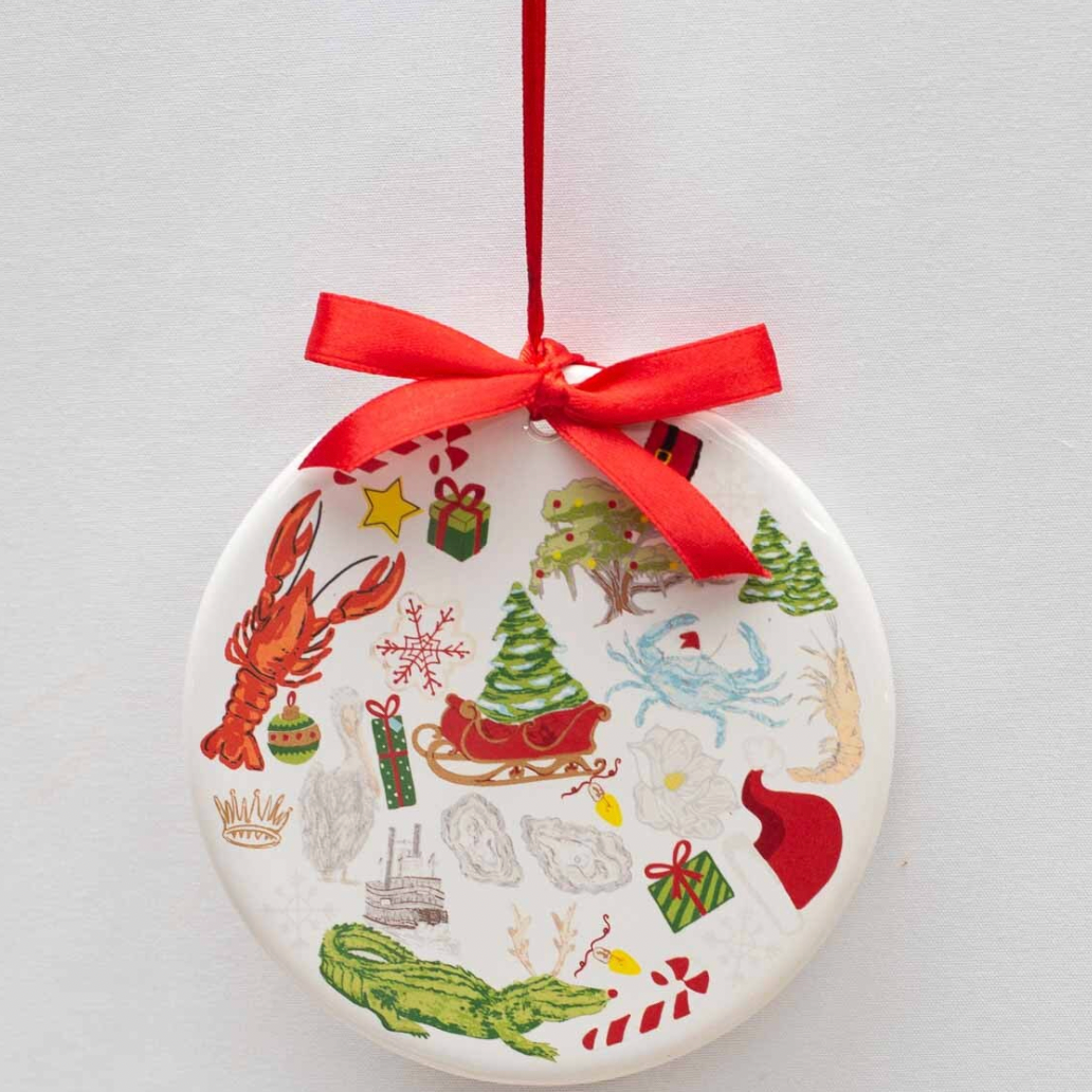 Cajun Christmas Ornament