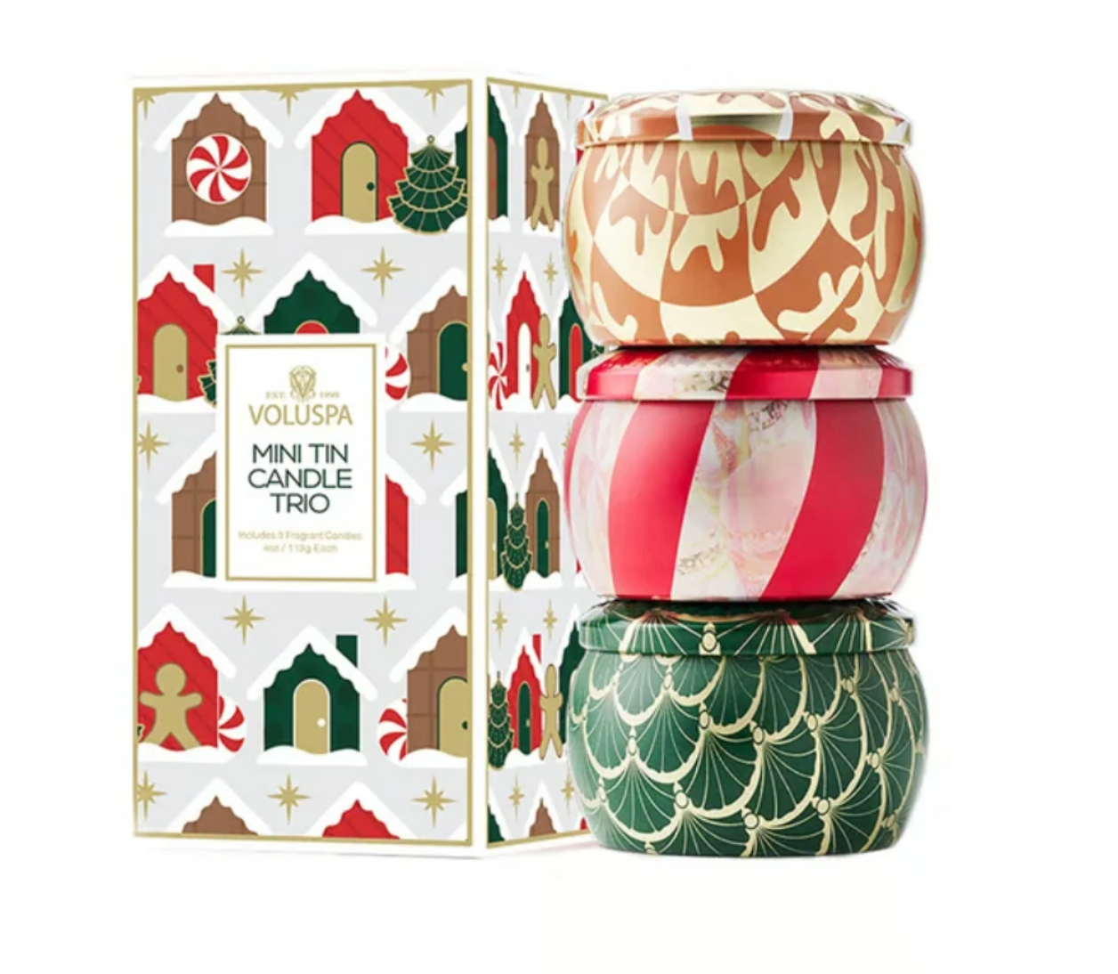 Holiday Mini Tin Trio