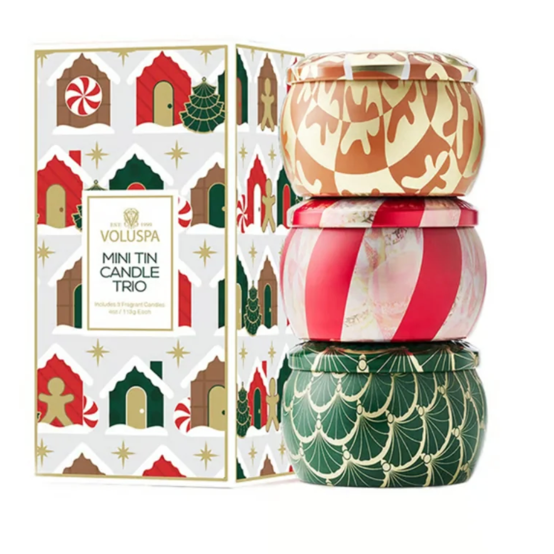 Holiday Mini Tin Trio